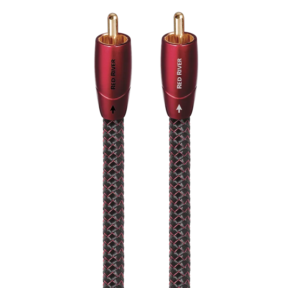 AudioQuest Red River RCA signalkabel RCA-RCA massivt kobber