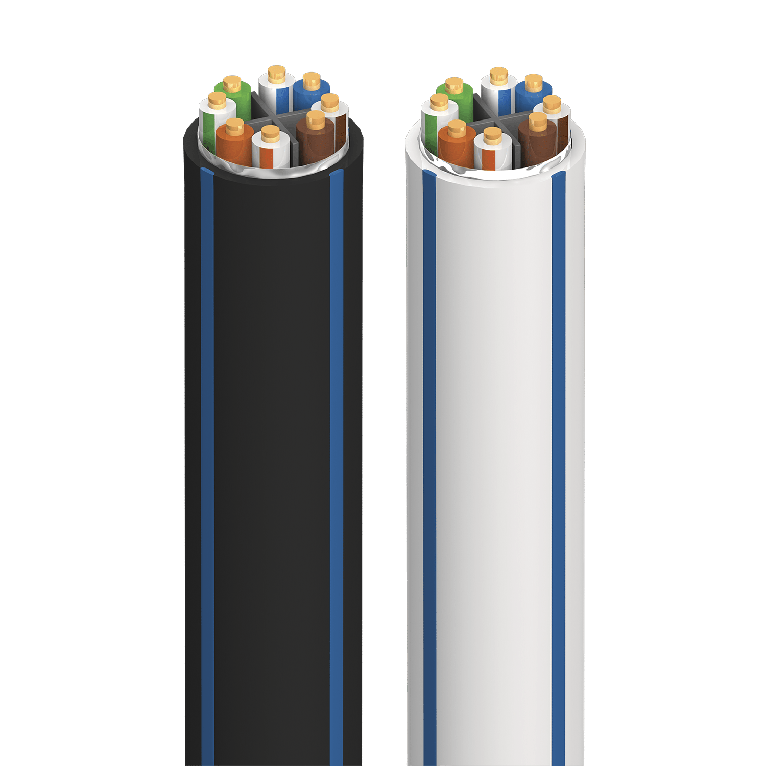 AudioQuest CAT 600 FMJ nettverkskabel 152 m sort