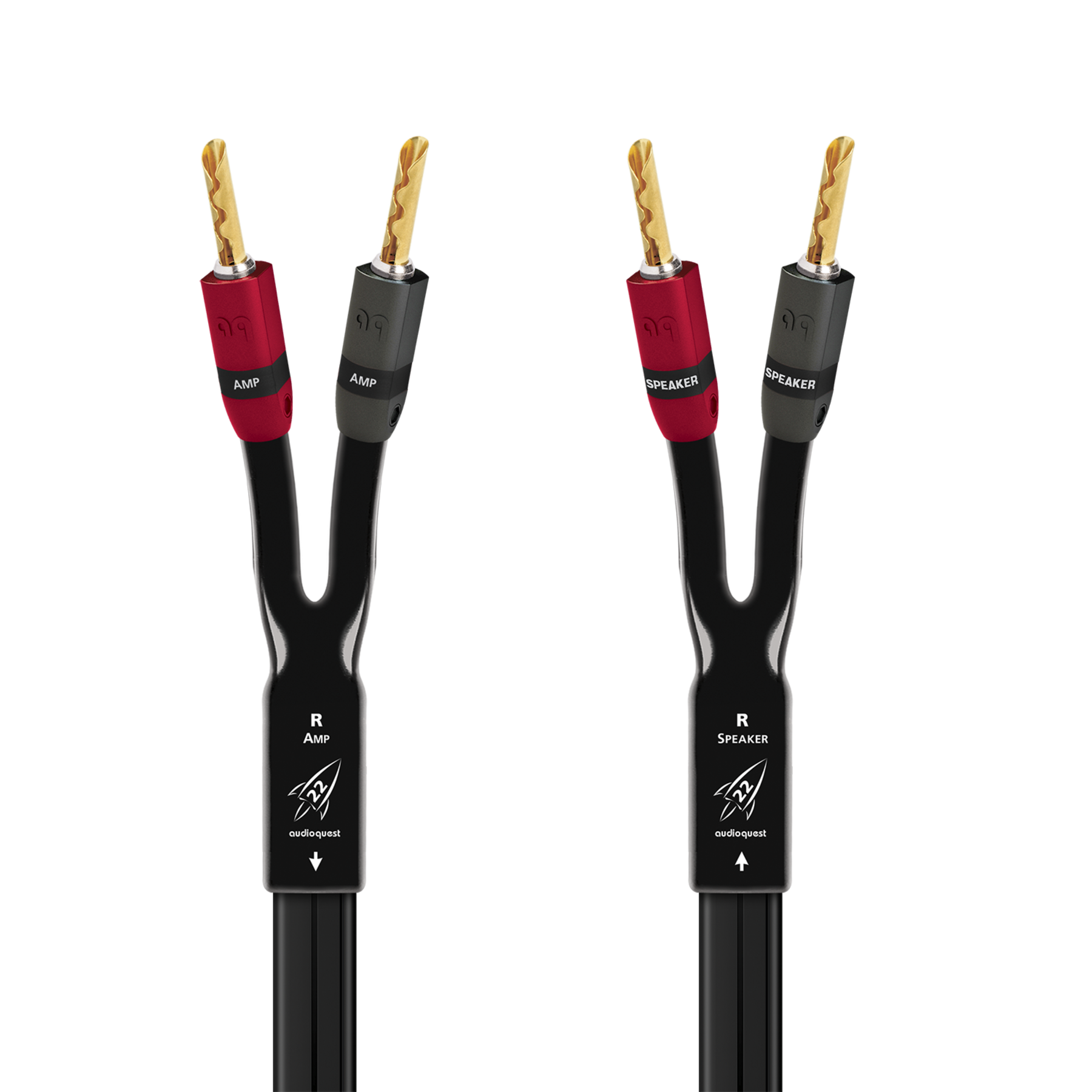 AudioQuest Rocket 22 høyttalerkabel 3 m par