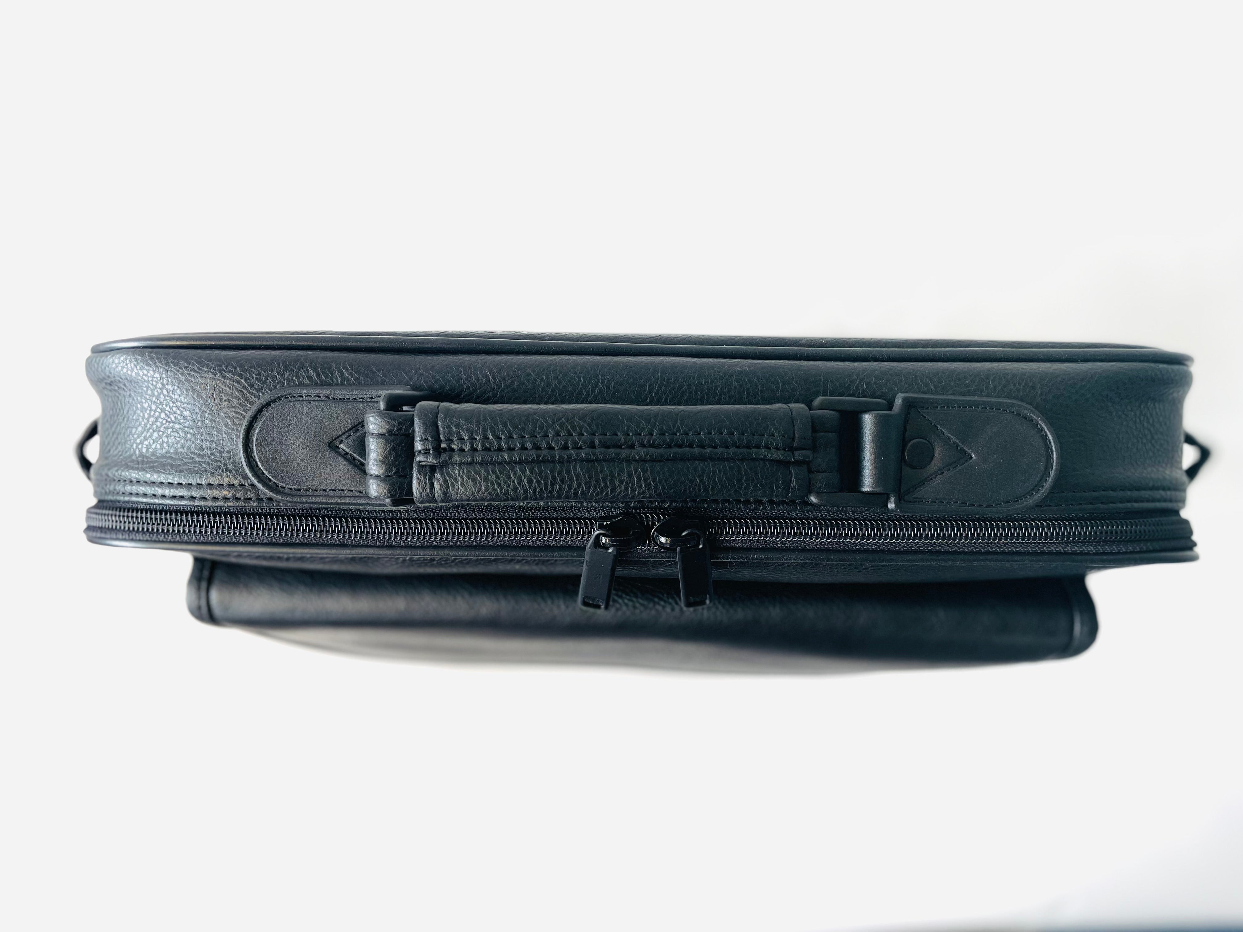 Knosti Moby Lab laptopveske 15" svart kunstskinn