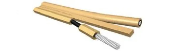 Van den Hul CS-122 Hybrid høyttalerkabel flat krem