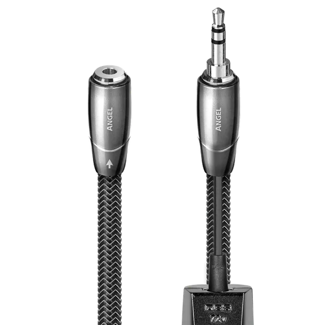 AudioQuest Angel 3,5 mm minijack forlengelseskabel sølv