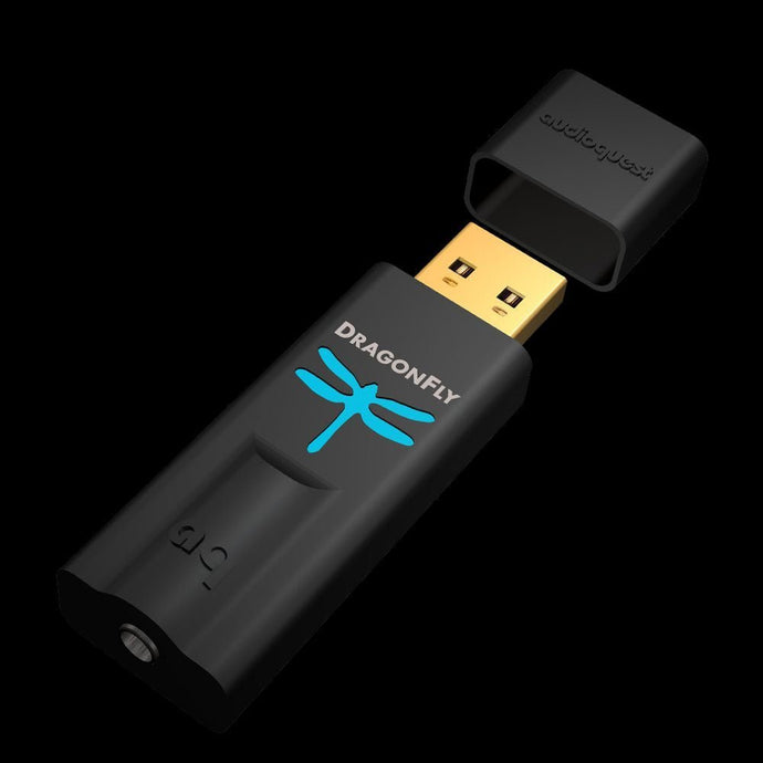 AudioQuest DragonFly Black USB DAC hodetelefon 1,2V
