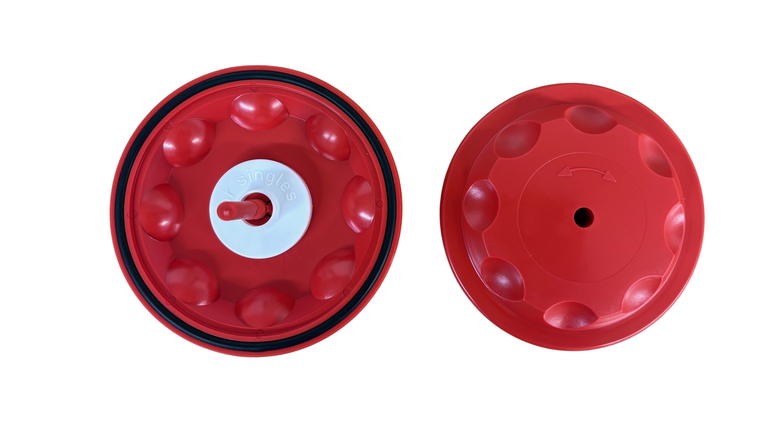 Knosti Disco-Antistat Ultrasonic 2.0 platevasker anniversary hvit