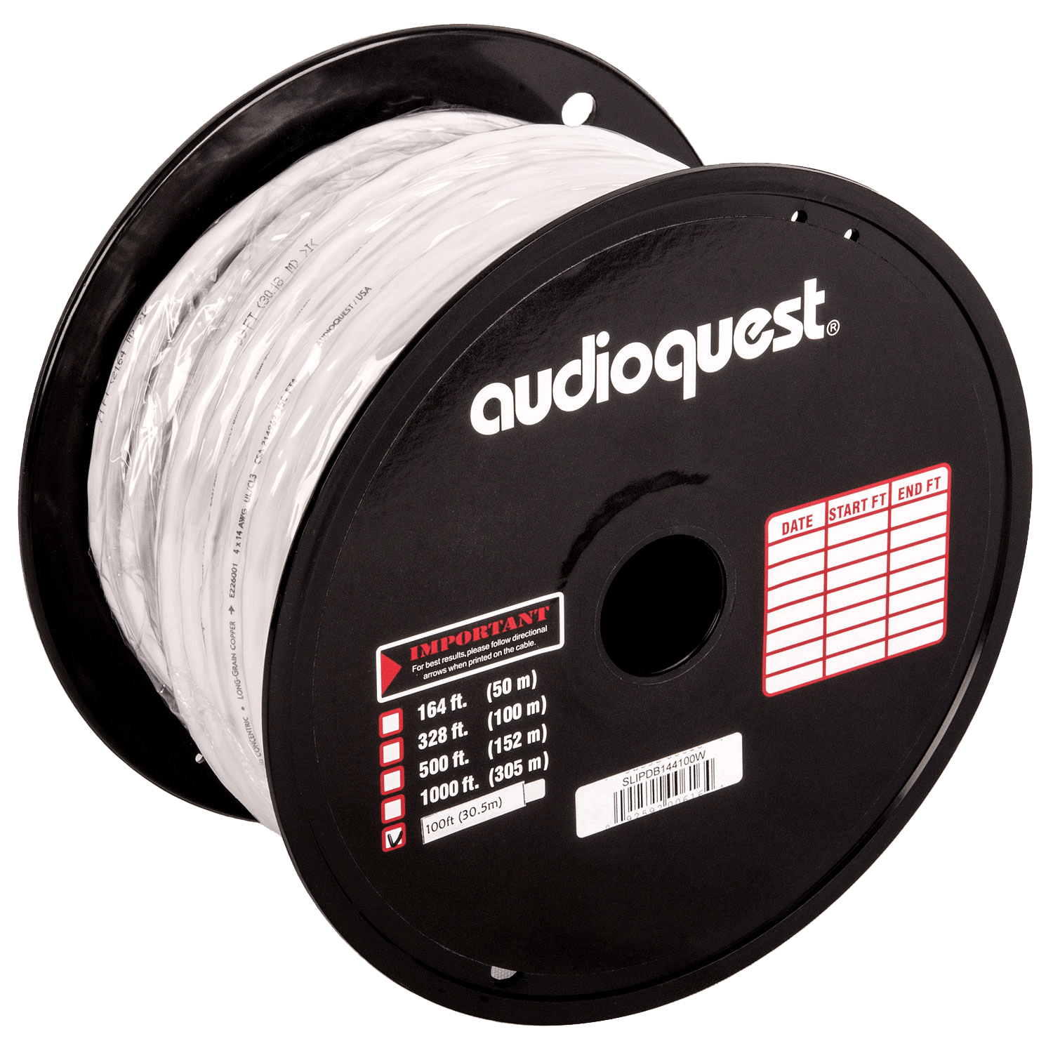 AudioQuest SLiP DB-14/2 høyttalerkabel 30 m