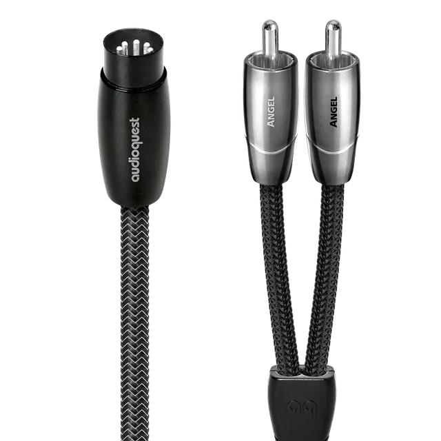 AudioQuest Angel 5-pin DIN-RCA phonokabel PSS sølv