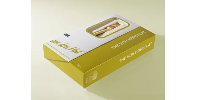 Van den Hul HDMI Flat HEAC hdmi-kabel flat 10m 4K