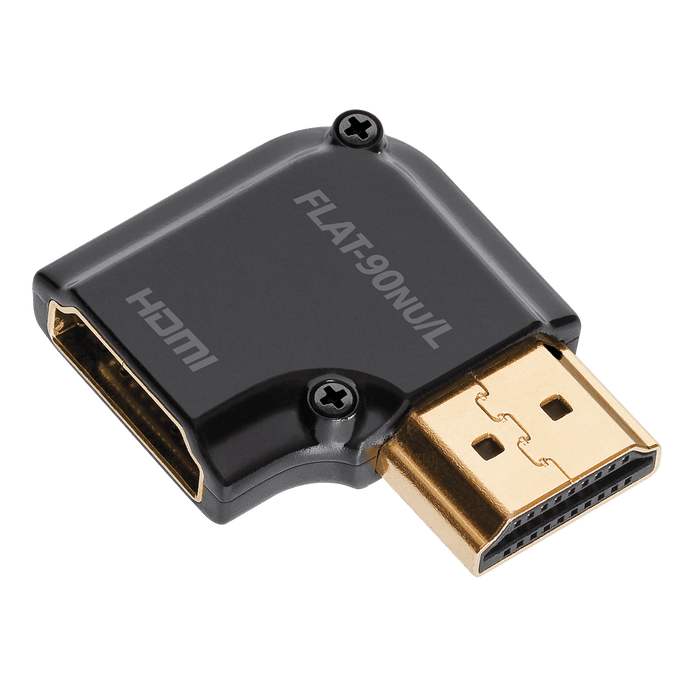 AudioQuest HDMI flatadapter 90° NU/L vinkel