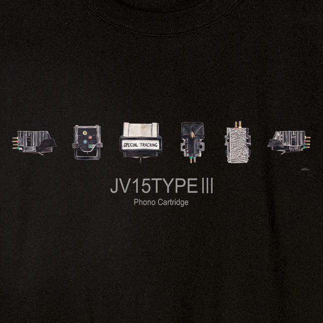 JICO JV15TYPEIII t-skjorte svart bomull