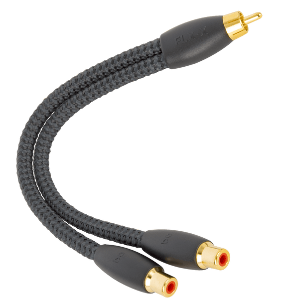 AudioQuest FLX-X M22F RCA-splitter 1 til 2 kobber