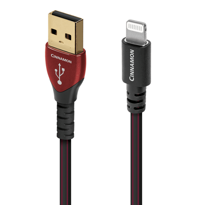 AudioQuest Cinnamon USB-A til Lightning kabel