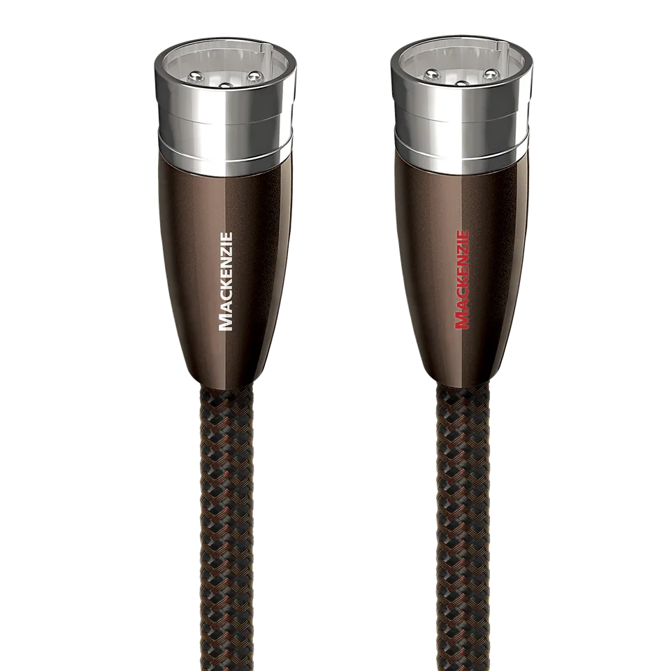 AudioQuest Mackenzie XLR-kabel 1m single PSC+