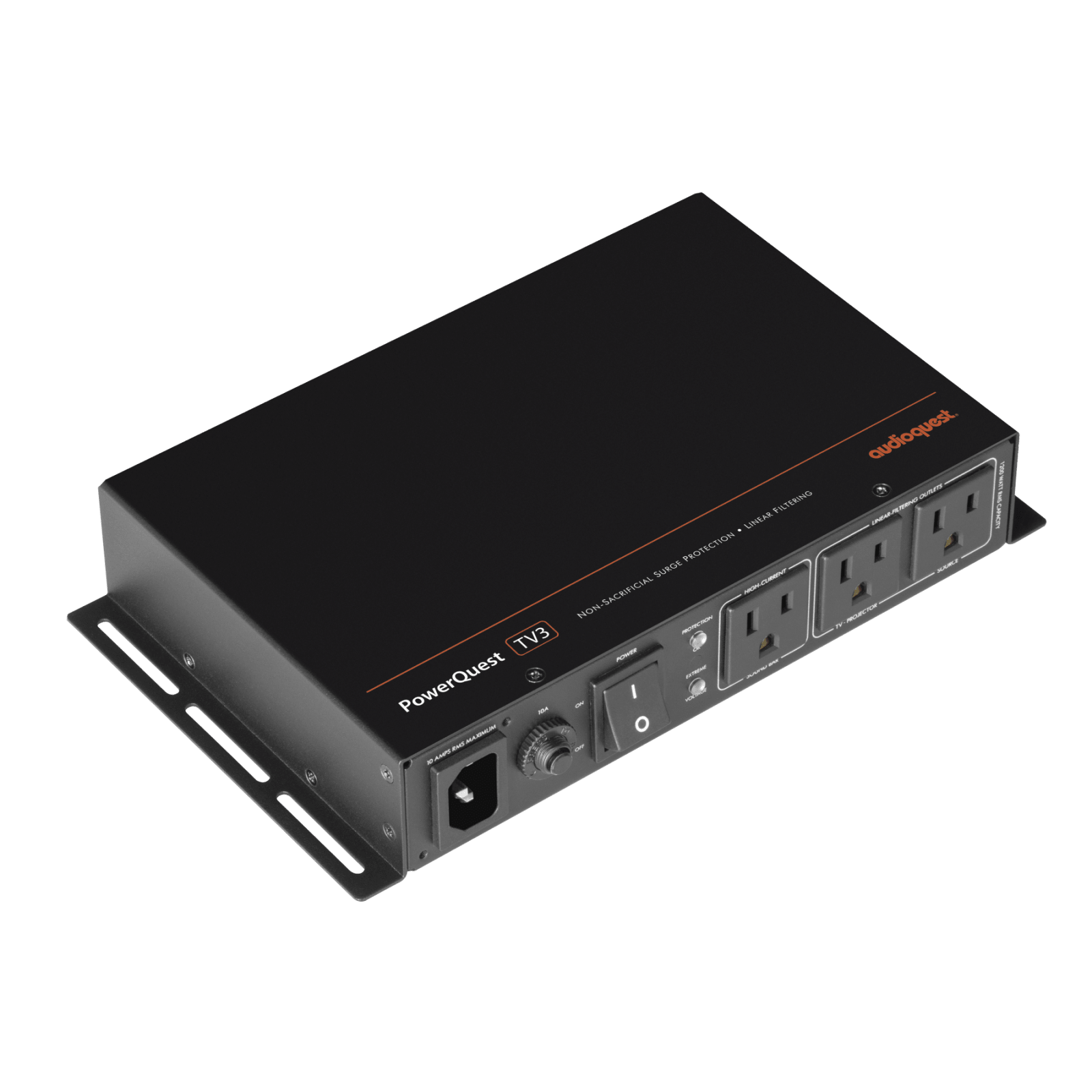 AudioQuest PowerQuest TV3 overspenningsvern 3 uttak