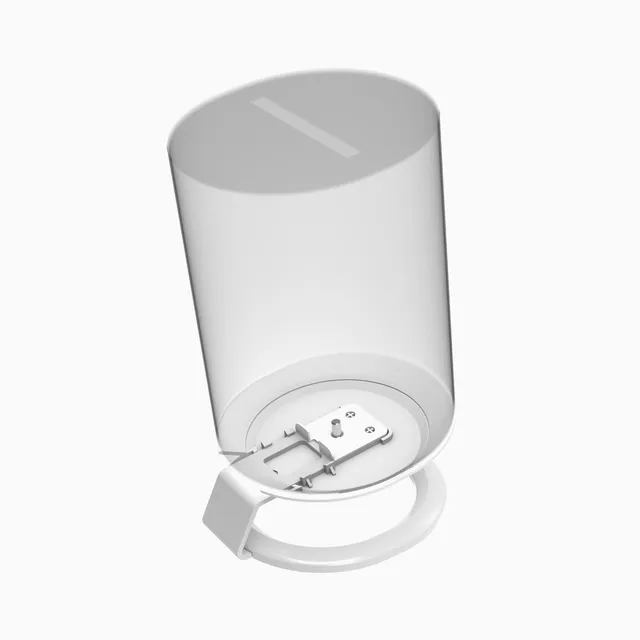 Flexson Sonos Era 100 bordstativ hvit vinklet lyd