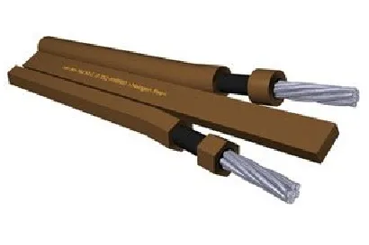 Van den Hul D-352 Hybrid høyttalerkabel per meter brun