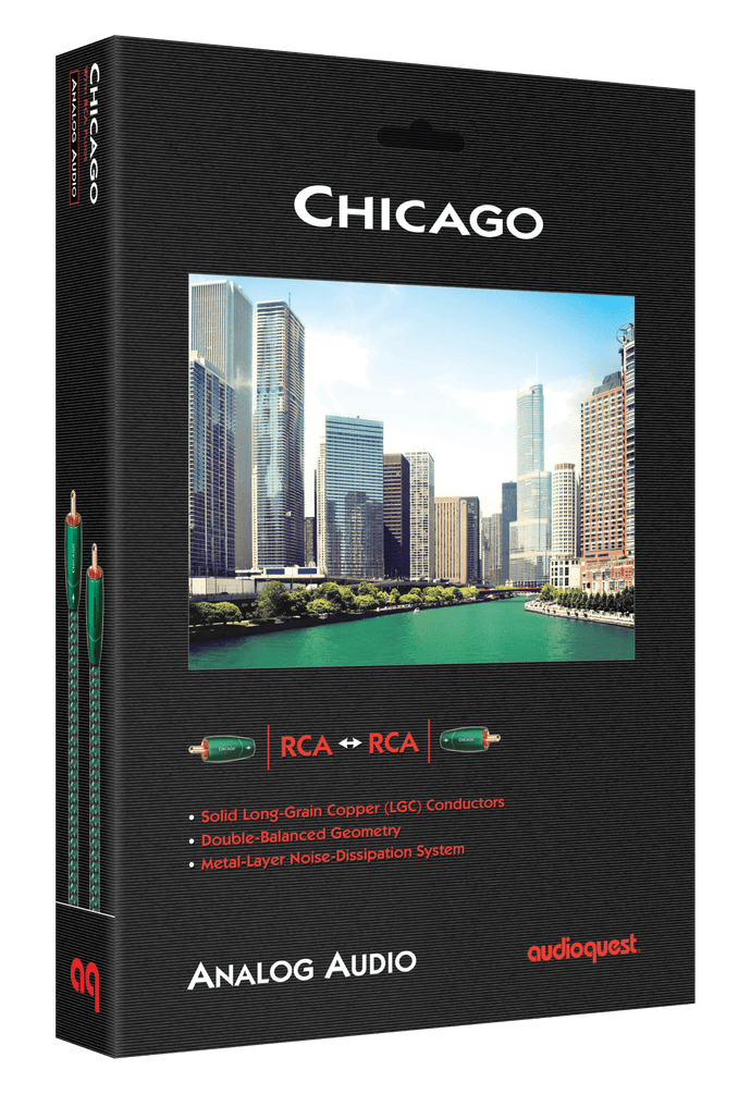 AudioQuest Chicago RCA signalkabel RCA-RCA LGC-kobber
