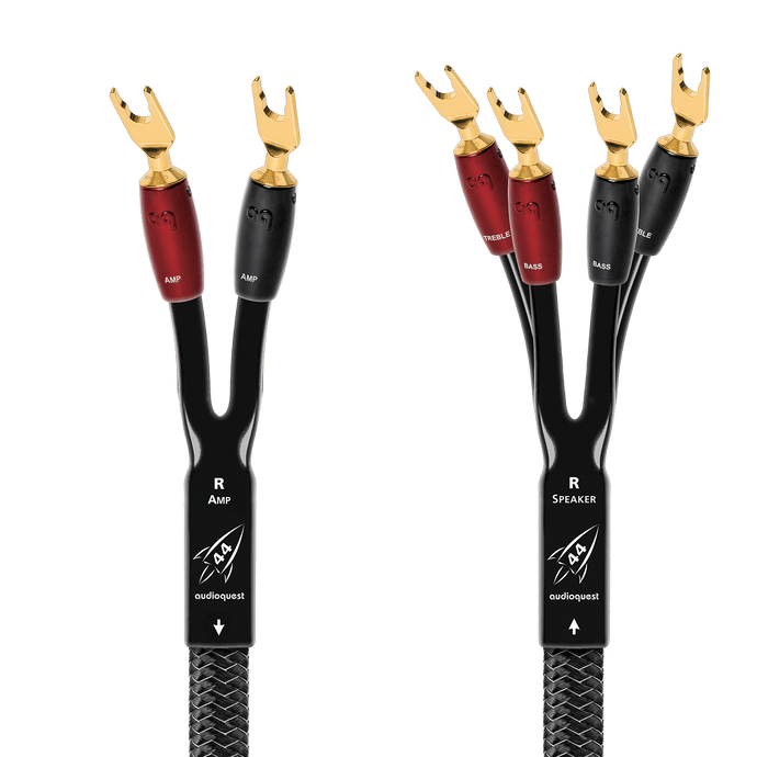 AudioQuest Rocket 44 høyttalerkabel Single-BiWire kobber