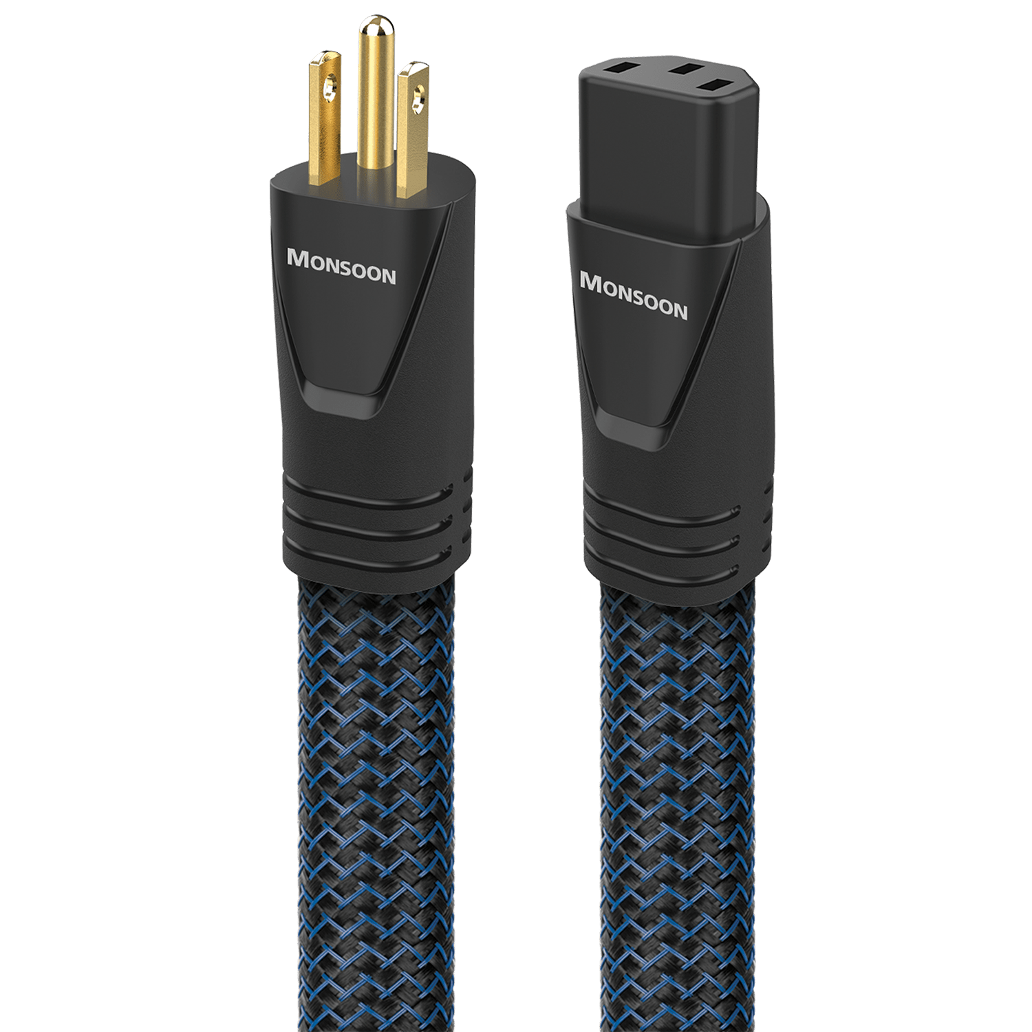 AudioQuest Monsoon strømkabel 2 m C13 Schuko skjermet