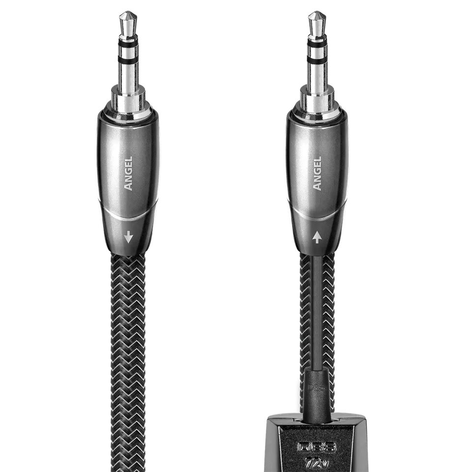 AudioQuest Angel minijackkabel 3,5 mm sølv DBS