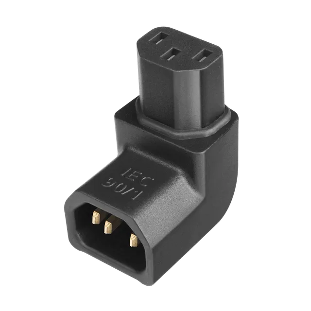 AudioQuest IEC 90/1 vinkeladapter strøm