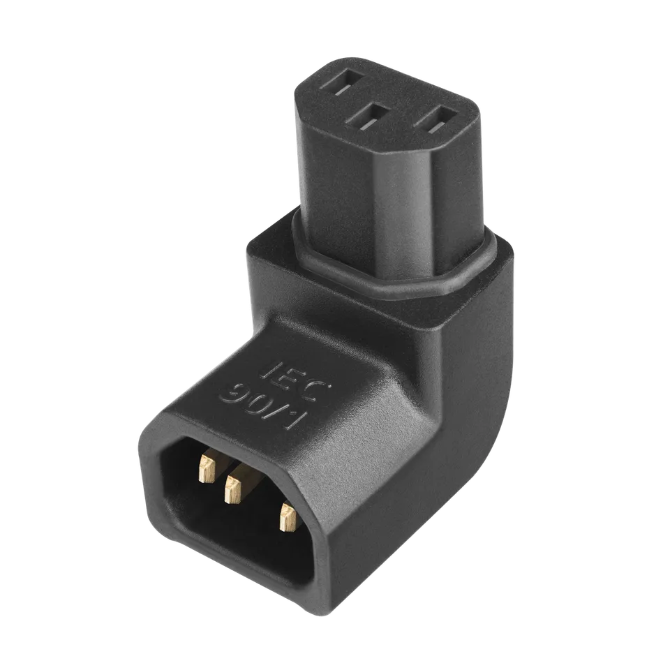 AudioQuest IEC 90/1 vinkeladapter strøm