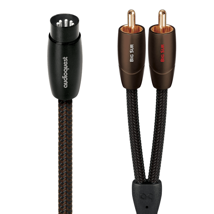 AudioQuest Big Sur 5-pin DIN-RCA phonokabel PSC+ kobber