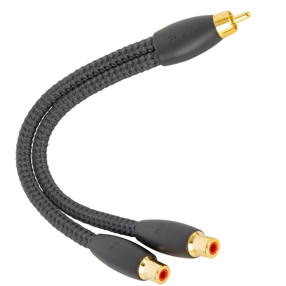 AudioQuest FLX-X M22F RCA-splitter 1 til 2 kobber