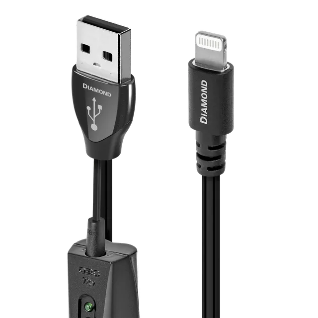 AudioQuest Diamond USB-A til Lightning kabel 1,5 m
