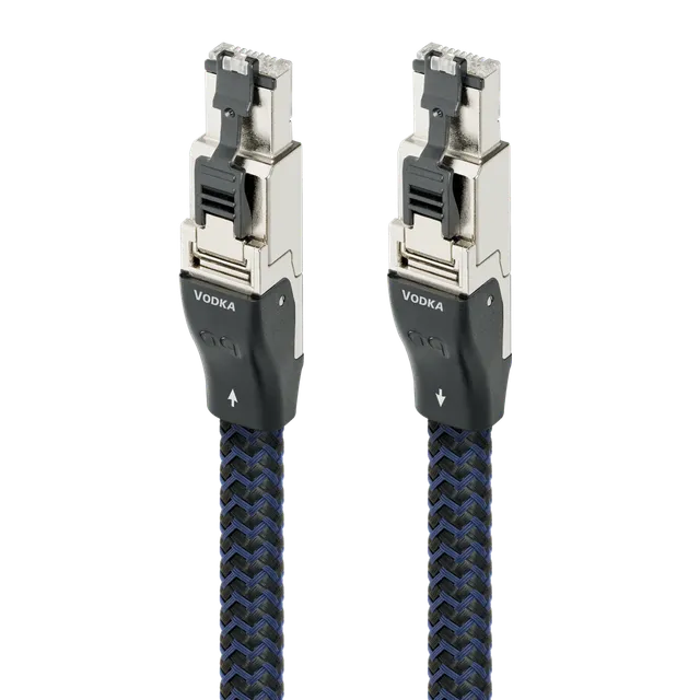 AudioQuest Vodka nettverkskabel RJ45 ethernet sølv