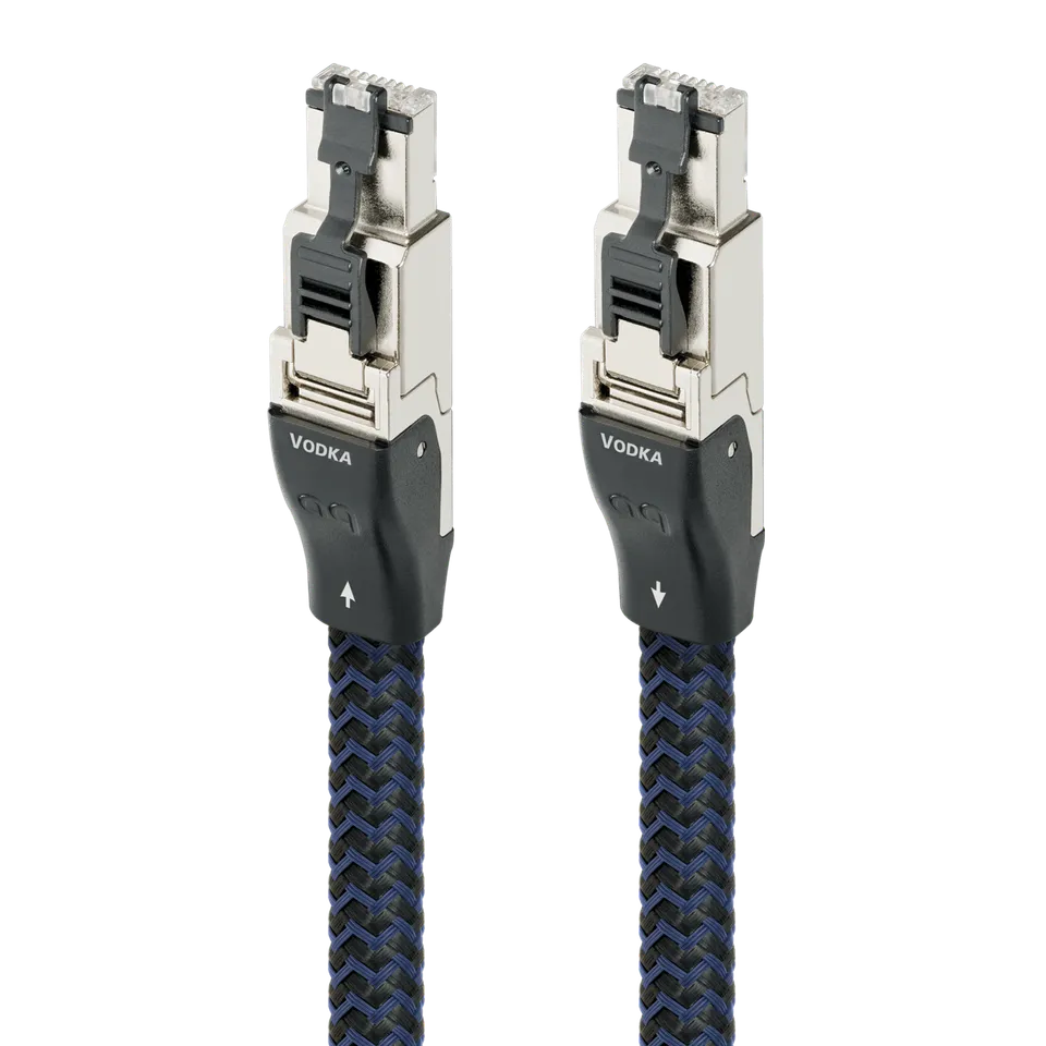 AudioQuest Vodka nettverkskabel RJ45 ethernet sølv