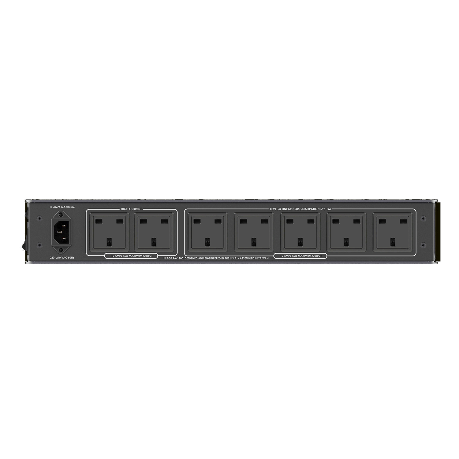AudioQuest Niagara 1200 strømfilter Schuko ren strøm