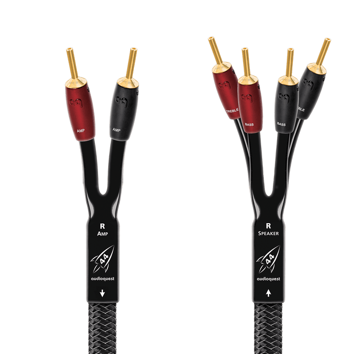 AudioQuest Rocket 44 høyttalerkabel Single-BiWire kobber