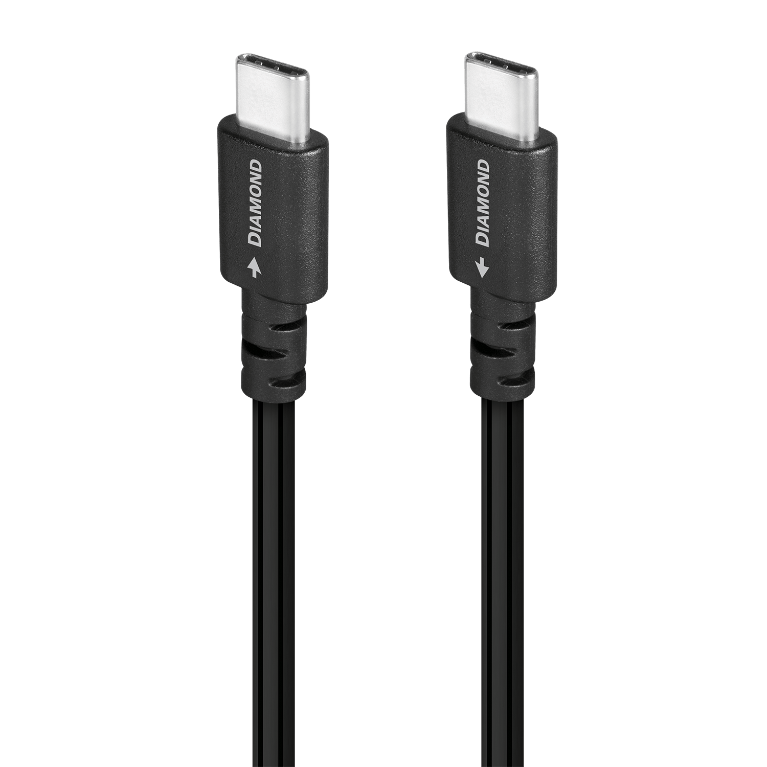 AudioQuest Diamond USB-C til C kabel 0,75 m sølv