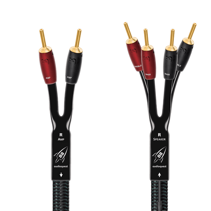 AudioQuest Rocket 88 Single-BiWire høyttalerkabel