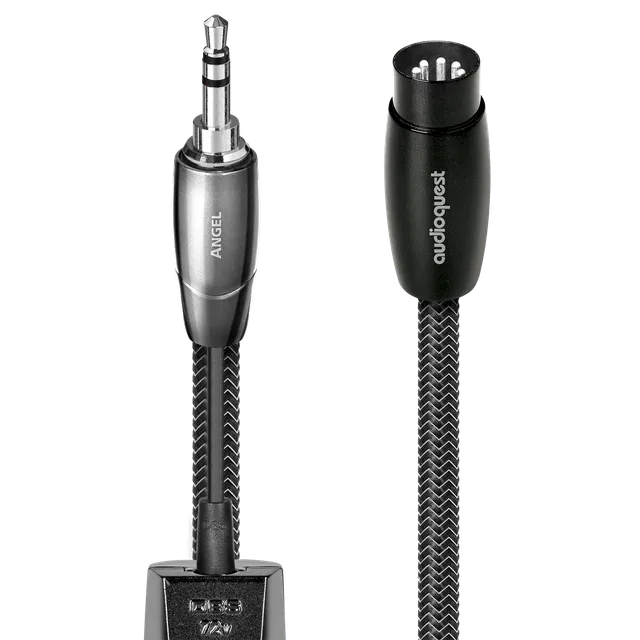 AudioQuest Angel 3,5 mm til 5-pin DIN signalkabel sølv