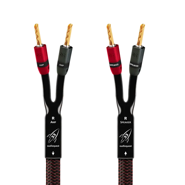 AudioQuest Rocket 33 full-range høyttalerkabel kobber