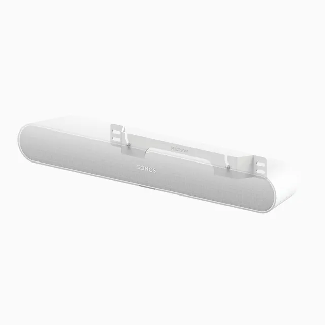 Flexson Ray veggfeste hvit 30 mm lydspor