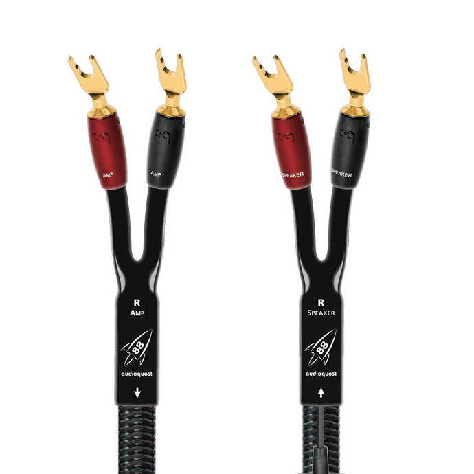 AudioQuest Rocket 88 høyttalerkabel full-range kobber+