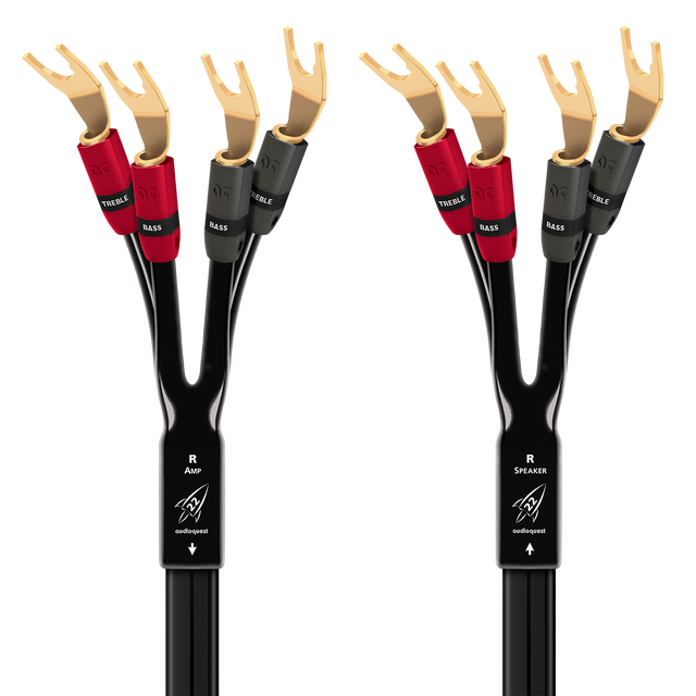 AudioQuest Rocket 22 høyttalerkabel Single-BiWire