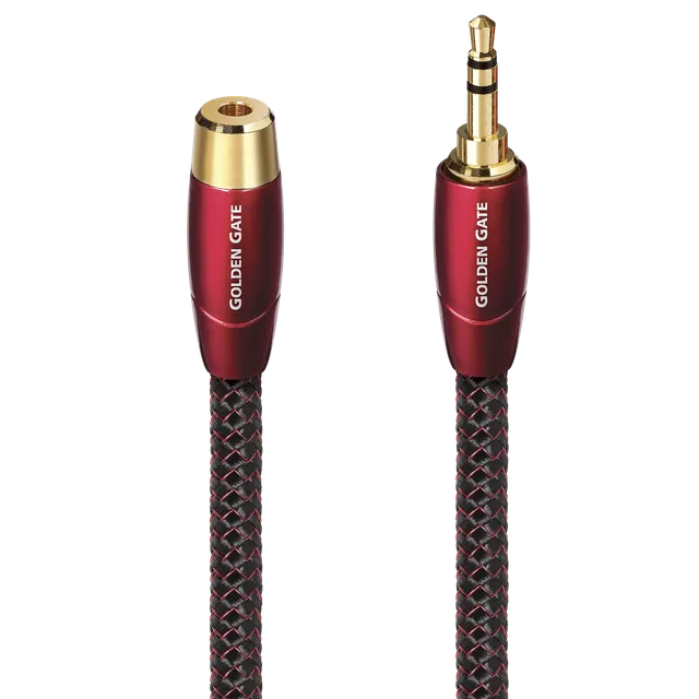 AudioQuest Golden Gate minijack sk jøtekabel 3,5 mm 2 m
