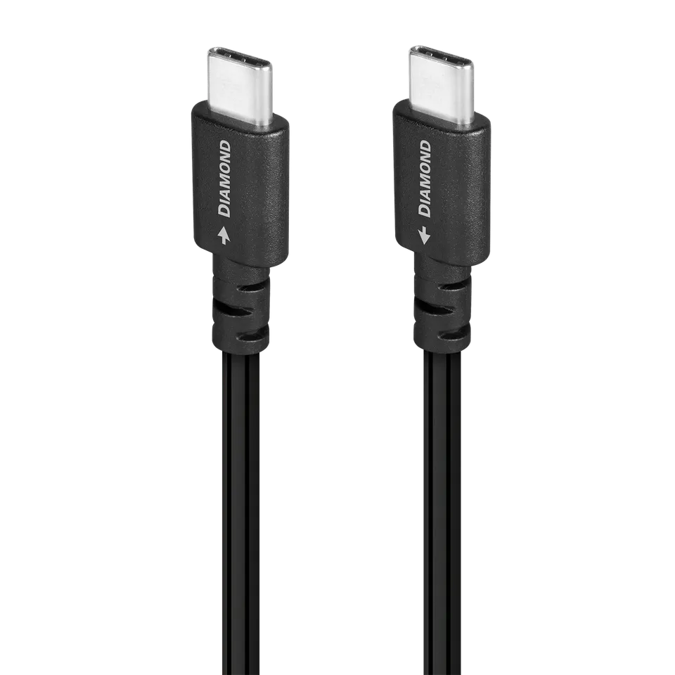 AudioQuest Diamond USB-C til C kabel 0,75 m sølv