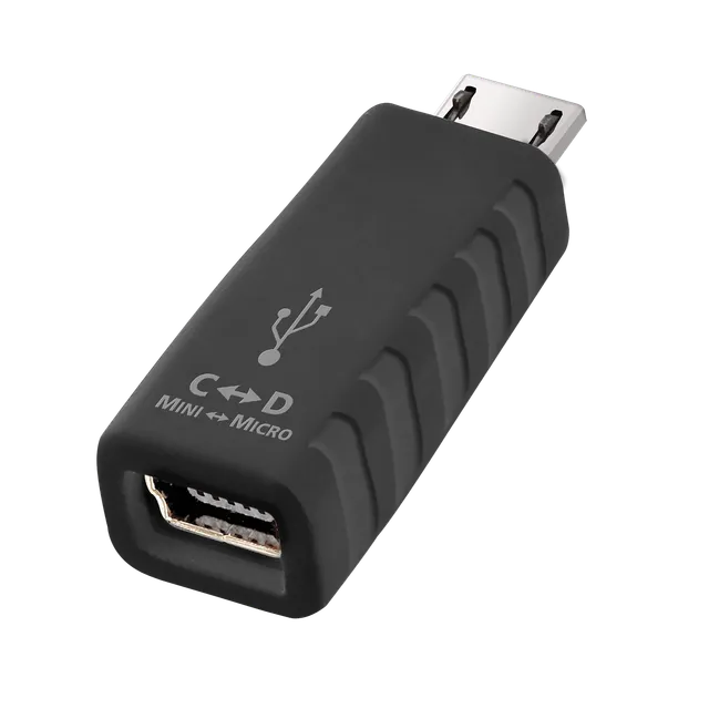 AudioQuest USB Mini til Micro 2.0 adapter