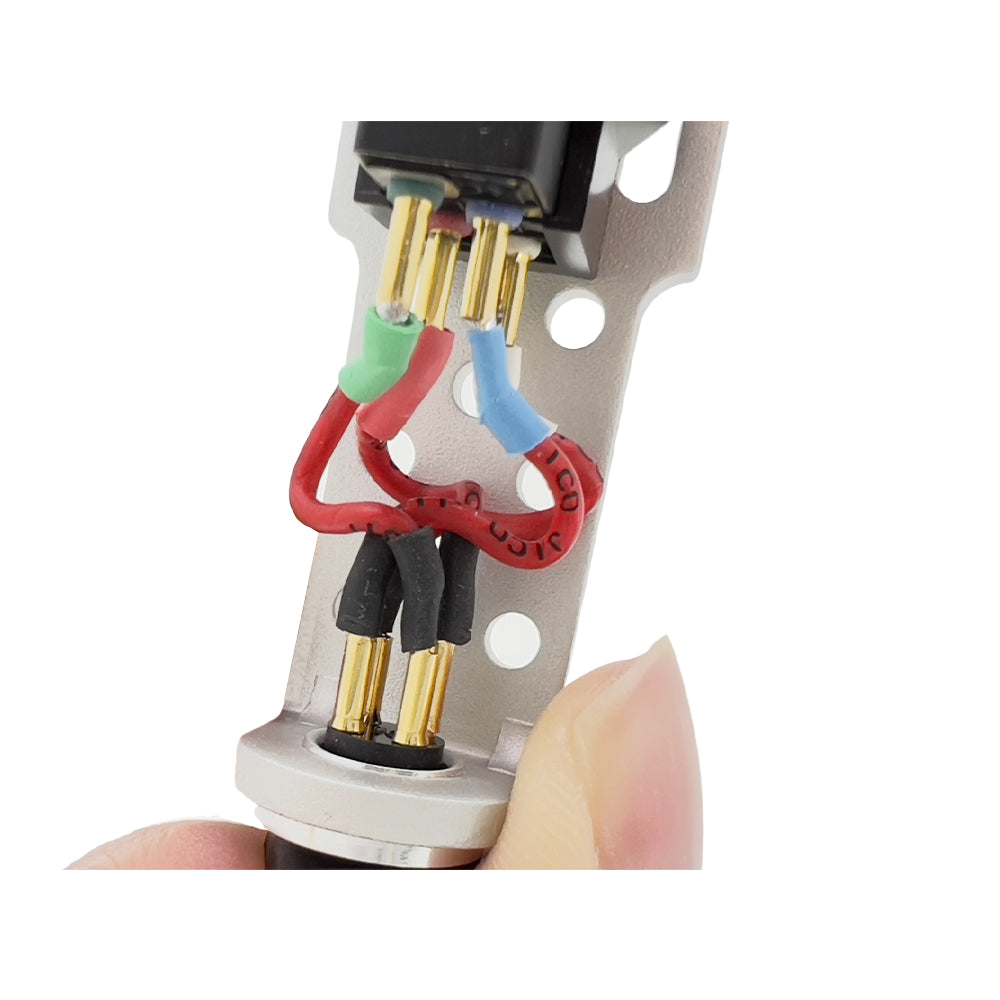JICO Lead Wires Red headshellkabler rød 4 stk
