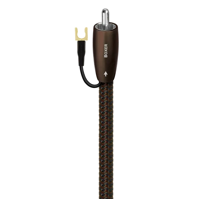 AudioQuest Boxer subwooferkabel RCA 2 m sølvbelagt