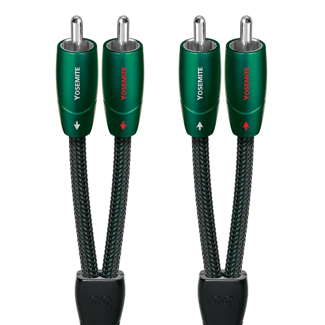 AudioQuest Yosemite RCA signalkabel 1 m – PSC+ kobber