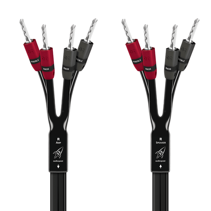 AudioQuest Rocket 22 høyttalerkabel Single BiAmp kobber