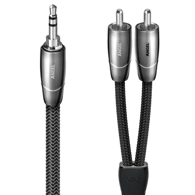AudioQuest Angel 3,5 mm til RCA-kabel PSS-sølv