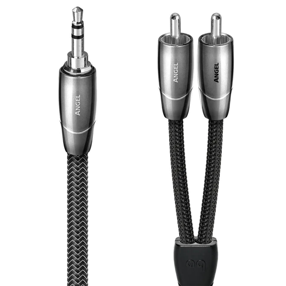 AudioQuest Angel 3,5 mm til RCA kabel sølvleder