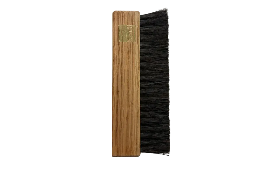 Knosti Quick Care Brush børste geitehår oliven