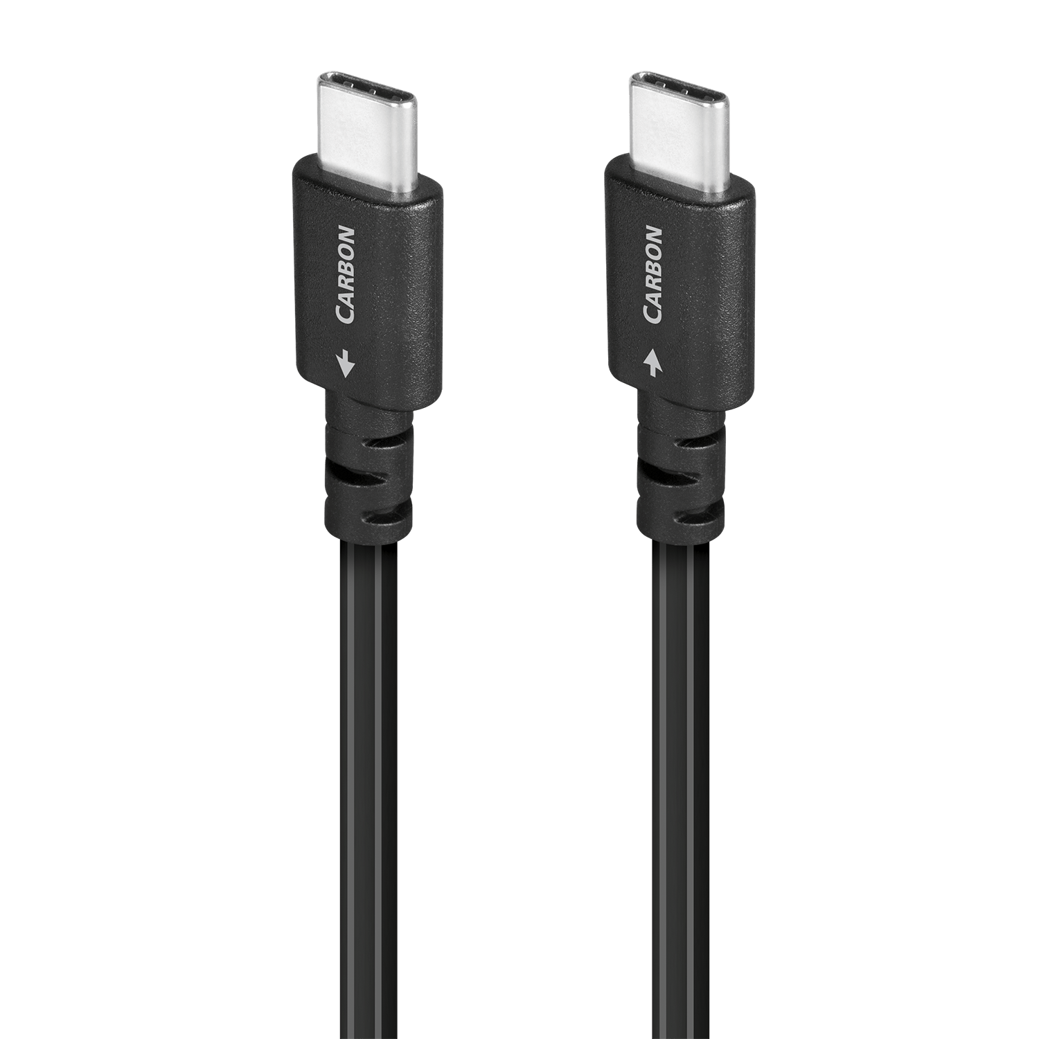 AudioQuest Carbon USB-C til USB-C kabel 0,75 m sølv